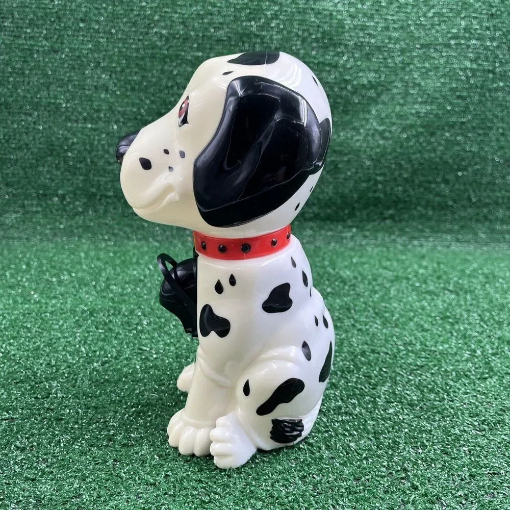 2004 Dalmatian Puppy Coin Money Bank Hard Plastic‎ Hilco Company See Pictures
